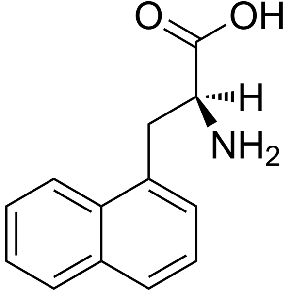 l-3-(1-naphthyl)alanine Structure