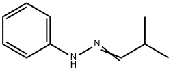 2-Methylpropanal phenyl hydrazone结构式