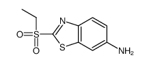 2-(ethylsulphonyl)benzothiazol-6-amine Structure