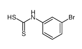 (3-bromo-phenyl)-dithiocarbamic acid结构式