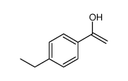Benzenemethanol, 4-ethyl-alpha-methylene- (9CI) structure