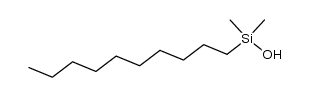 decyldimethylsilanol Structure
