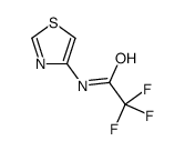 2,2,2-TRIFLUORO-N-4-THIAZOLYL-ACETAMIDE Structure