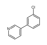 3-pyridin-3-yl chlorobenzene结构式