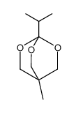1-methyl-4-propan-2-yl-3,5,8-trioxabicyclo[2.2.2]octane Structure