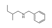 N-benzyl-2-methylbutan-1-amine Structure