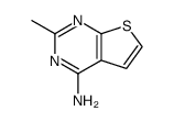 2-Methylthieno[2,3-d]pyrimidin-4-amine Structure
