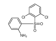 2-(2,6-dichlorophenyl)sulfonylaniline Structure