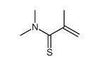 N,N,2-trimethylprop-2-enethioamide结构式