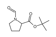 N-Formyl-prolin-tert-butylester Structure