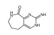 2-amino-5,6,7,8-tetrahydropyrimido[4,5-c]azepin-9-one Structure