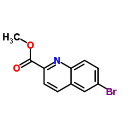Methyl 6-bromoquinoline-2-carboxylate Structure