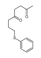 8-phenylsulfanyloctane-2,5-dione Structure