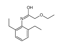 N-(2,6-diethylphenyl)-2-ethoxyacetamide结构式