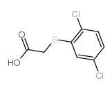 Acetic acid,2-[(2,5-dichlorophenyl)thio]- Structure