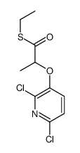 S-ethyl 2-(2,6-dichloropyridin-3-yl)oxypropanethioate Structure