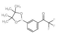 2,2,2-三氟-1-(3-(4,4,5,5-四甲基-1,3,2-二噁硼烷-2-基)苯基)乙酮图片