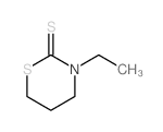 2H-1,3-Thiazine-2-thione,3-ethyltetrahydro-结构式