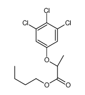 butyl (2S)-2-(3,4,5-trichlorophenoxy)propanoate结构式