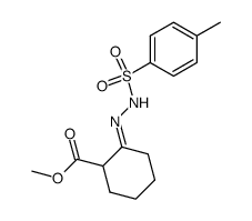 methyl 2-(2-tosylhydrazono)cyclohexane-1-carboxylate Structure
