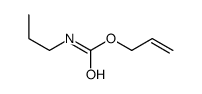 prop-2-enyl N-propylcarbamate Structure