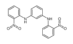 1-N,3-N-bis(2-nitrophenyl)benzene-1,3-diamine结构式