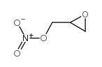 2-Oxiranemethanol,2-nitrate structure