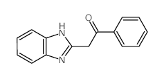 Ethanone, 2-(1H-benzimidazol-2-yl)-1-phenyl- structure