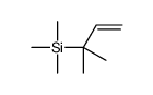 trimethyl(2-methylbut-3-en-2-yl)silane Structure