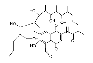 8-Deoxyrifamycin W结构式