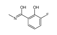 Benzamide,3-fluoro-2-hydroxy-N-methyl- Structure
