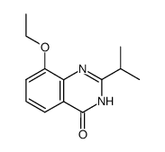 4(1H)-Quinazolinone,8-ethoxy-2-(1-methylethyl)- (9CI)结构式