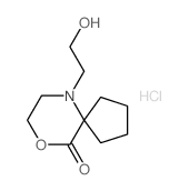 6-(2-hydroxyethyl)-9-oxa-6-azaspiro[4.5]decan-10-one结构式