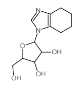 1H-Benzimidazole,4,5,6,7-tetrahydro-1-a-D-ribofuranosyl- picture