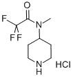 2,2,2-trifluoro-n-methyl-n-4-piperidinyl-acetamide monohydrochloride picture