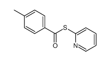 S-pyridin-2-yl 4-methylbenzenecarbothioate结构式