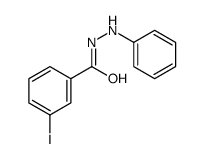 m-Iodobenzoic acid 2-phenylhydrazide Structure