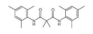 N1,N3-dimesityl-2,2-dimethylmalonamide Structure