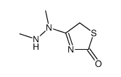 4-(1,2-Dimethylhydrazino)thiazol-2(5H)-one结构式