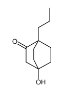 4-hydroxy-1-propylbicyclo[2.2.2]octan-2-one Structure