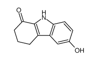 hydroxy-6 dihydro-3,4 carbazole(2H)one-1 Structure