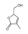 2-(hydroxymethyl)-4-methyl-2H-furan-5-one Structure