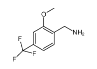 2-methoxy-4-(trifluoromethyl)benzylamine structure