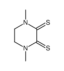 2,3-Piperazinedithione,1,4-dimethyl-(9CI) Structure