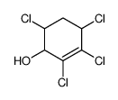 2,3,4,6-tetrachlorocyclohex-2-en-1-ol Structure