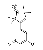 3-(4-diazo-3-oxo-cis-1-butenyl)-2,2,5,5-tetramethylpyrroline-1-oxyl picture