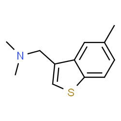 Benzo[b]thiophene-3-methylamine, N,N,5-trimethyl- (8CI)结构式