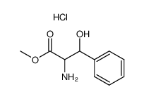 HCl, H-D,L-Phe(β-OH)-OMe Structure