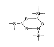 N-trimethylsilylaminoborane trimer结构式