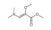 methyl 3-(dimethylamino)-2-methoxyprop-2-enoate结构式